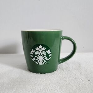 Starbucks 2021 Classic Green Ceramic Siren Mermaid Coffee Cup Mug 12 Oz